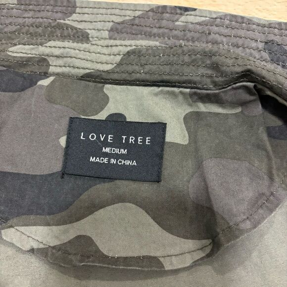 Love Tree Camo Utility Jacket Medium - Picture 7 of 9